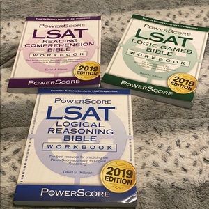 Power Score LSAT Workbook 2019 Edition Bundle  NEW